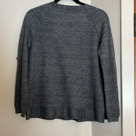 J. Crew Merino Wool Linen V-Nexk Cardigan Size XS - Picture 2 of 8